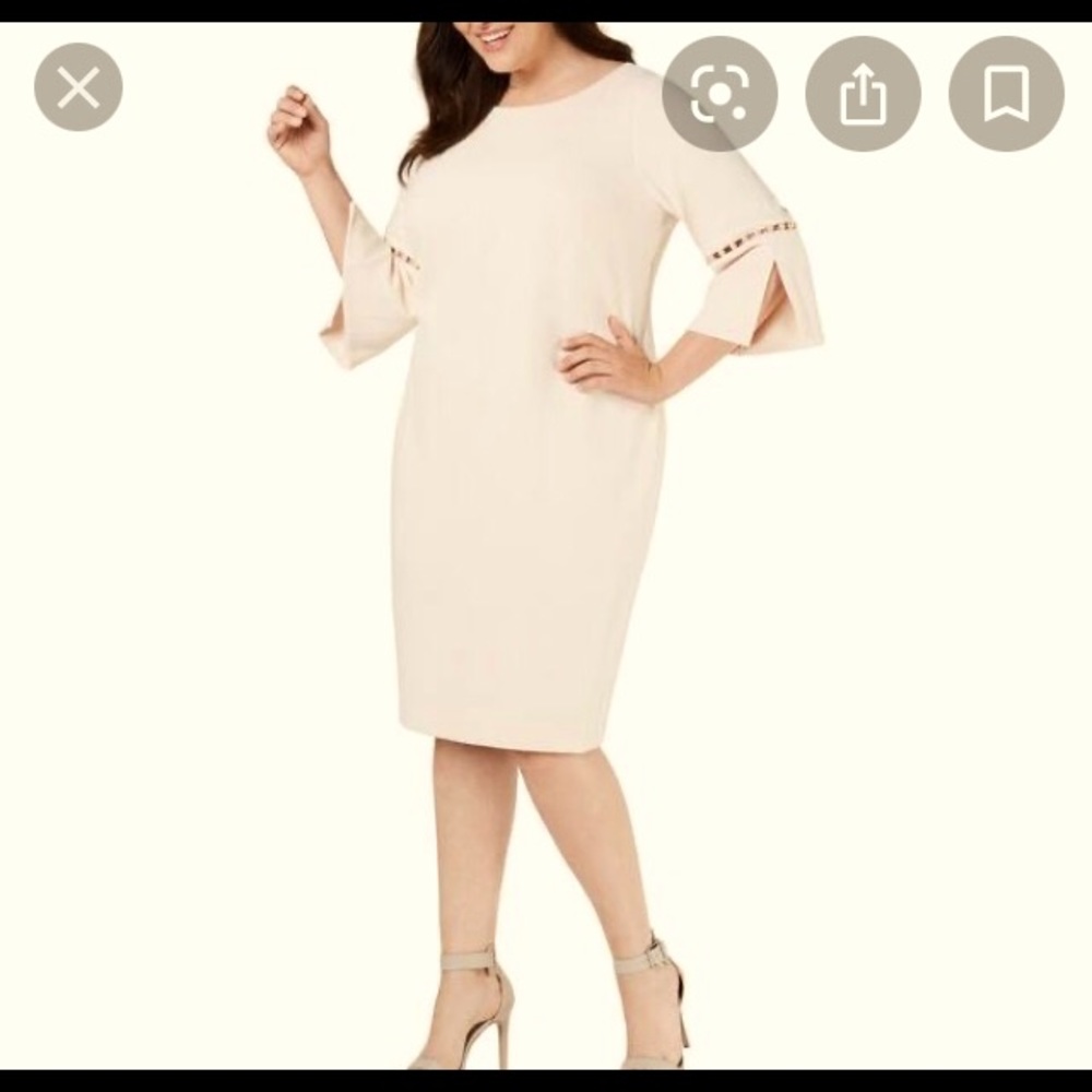 Bell sleeve dress